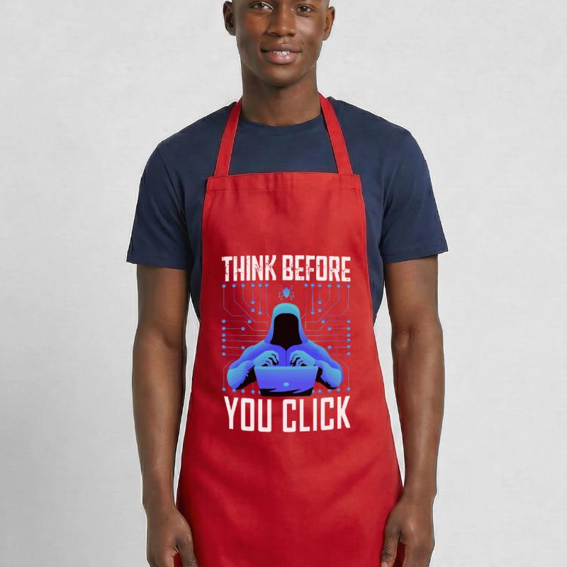 Hacker Hacking Programmer Linux Cybersecurity Data Cooking Apron