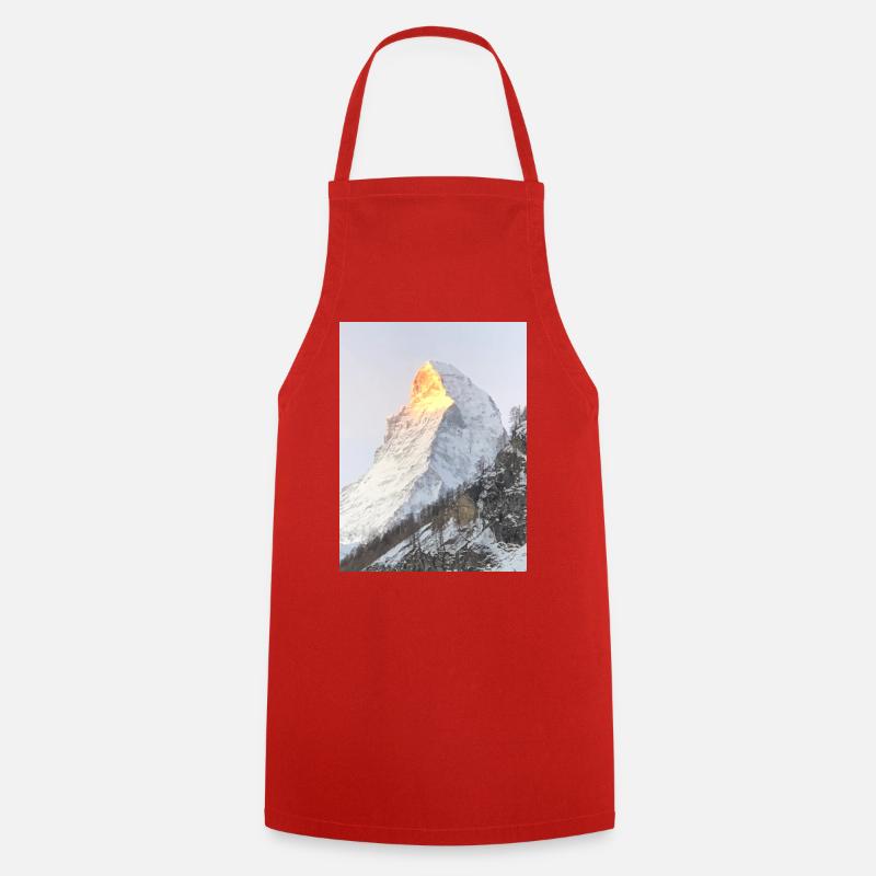 Matterhorn 2 - Cooking Apron - red
