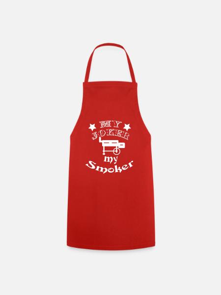 Joker Smoker - Kochschürze - Rot