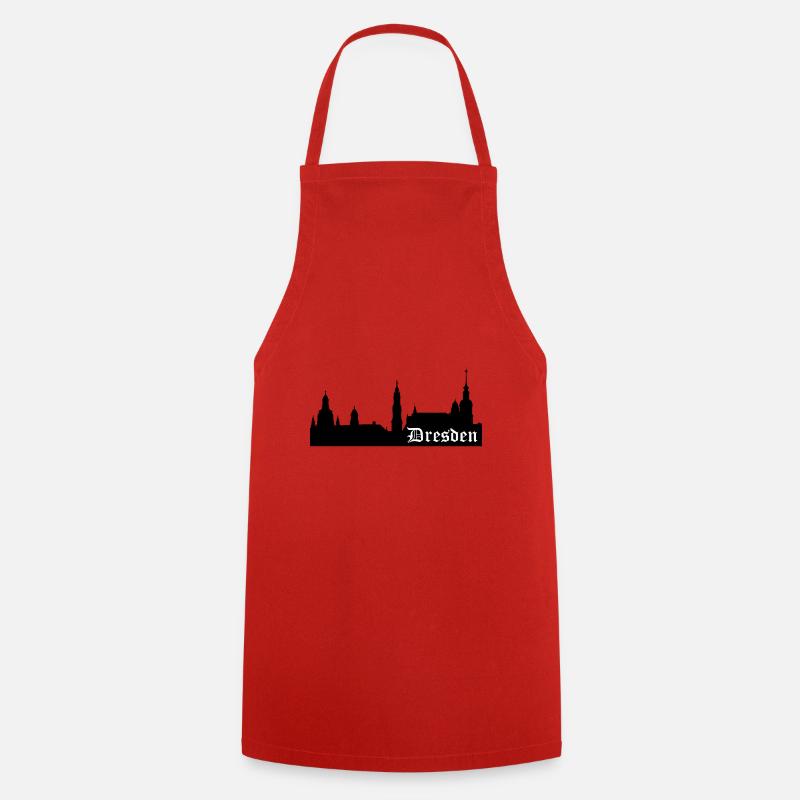 Dresden - Cooking Apron - red