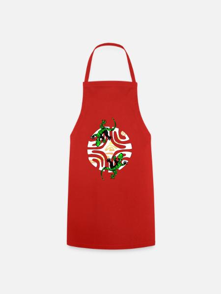 KIMO - Tablier de cuisine - rouge