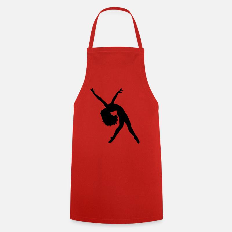 danseuse - Tablier de cuisine - rouge