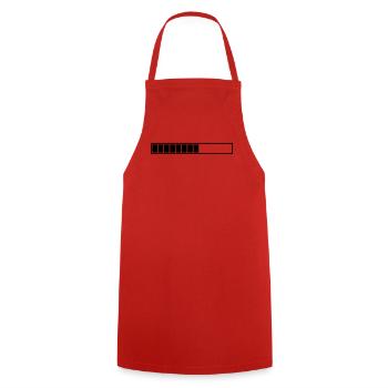 barre de chargement à personnaliser - Tablier de cuisine - rouge - Devant - AI Model Male 185 dark (185cm)
