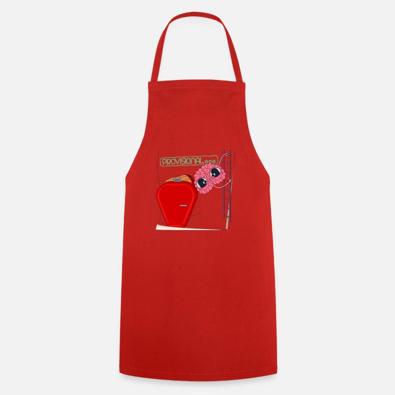 PROVISIONAL - Cooking Apron - red