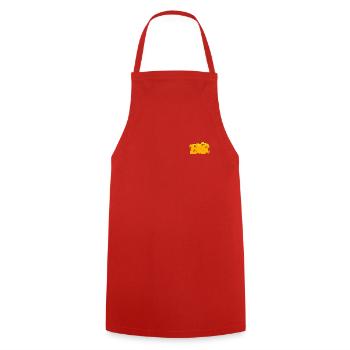 cheese - Cooking Apron - red - Front - AI Model Male 185 dark (185cm)
