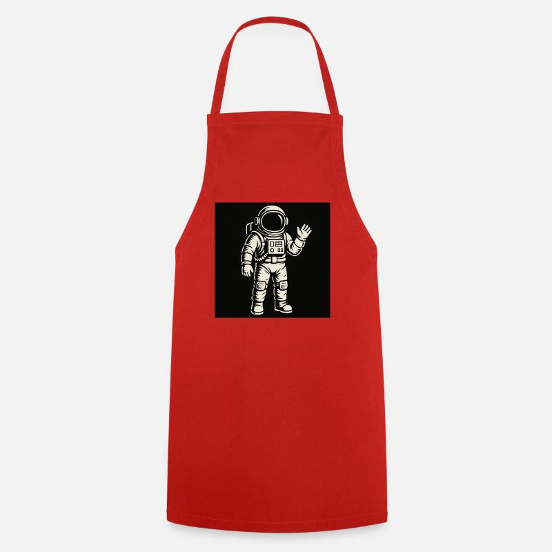 Space Buddy - Cooking Apron - red