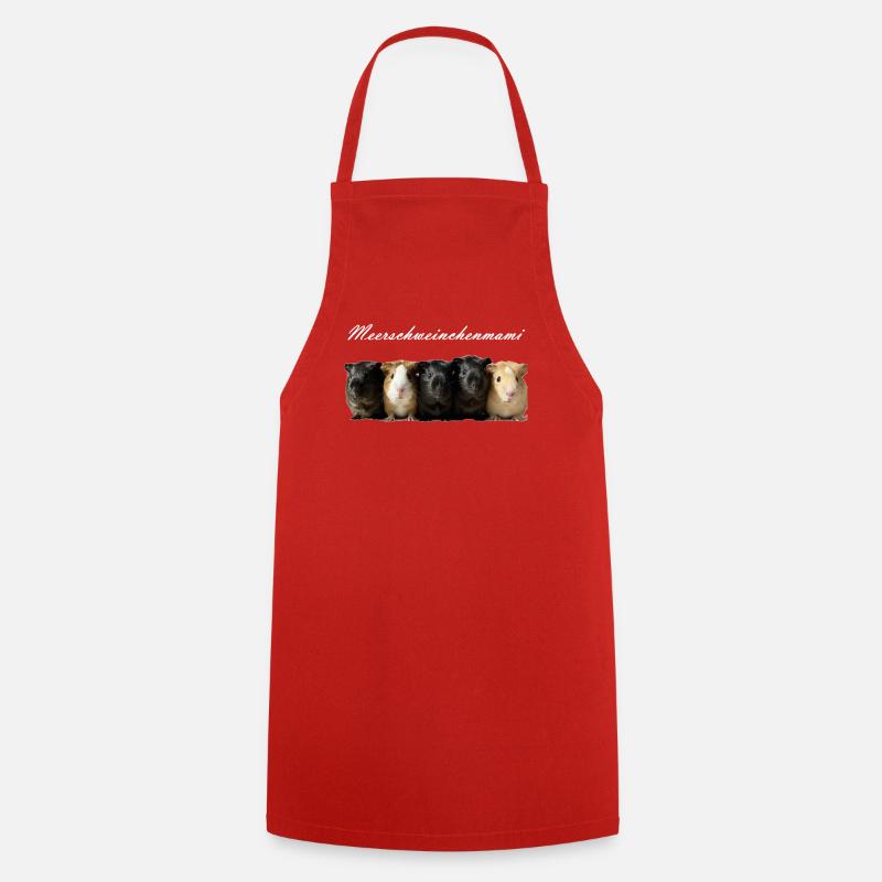 Maman cochon d’Inde - Tablier de cuisine - rouge