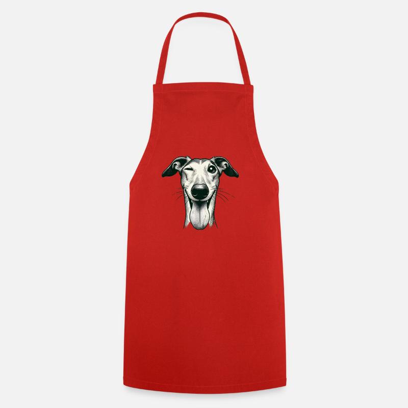 ;oP - Tablier de cuisine - rouge