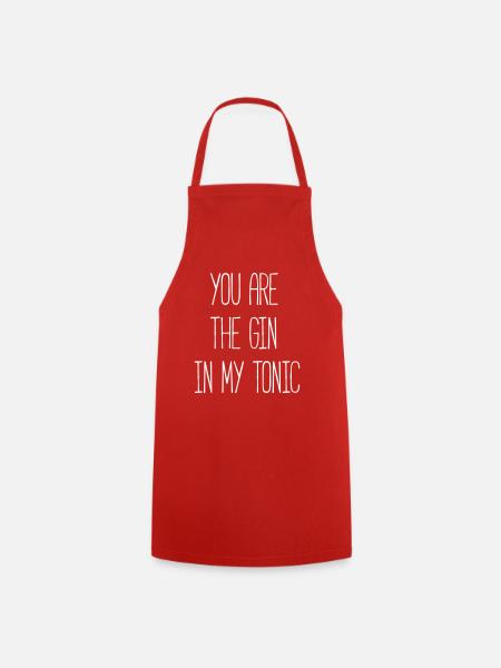 gin - Kochschürze - Rot