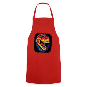 Mouvement De Paix Bday Oiseau Drôle Amusant Vert - Tablier de cuisine - rouge - Devant - AI Model Male 185 dark (185cm)