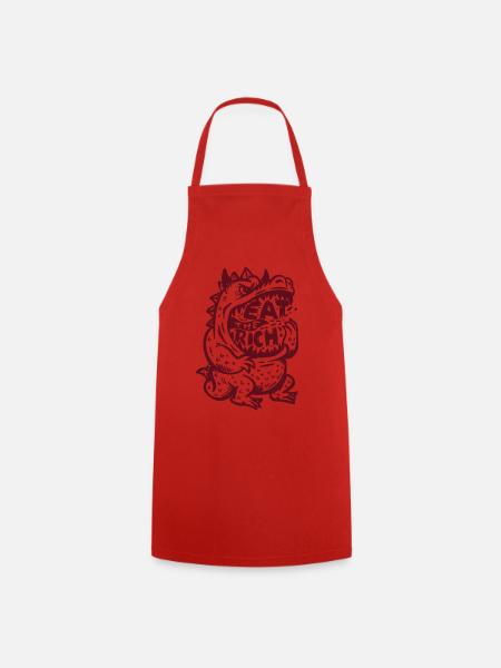 eat_the_rich - Kochschürze - Rot