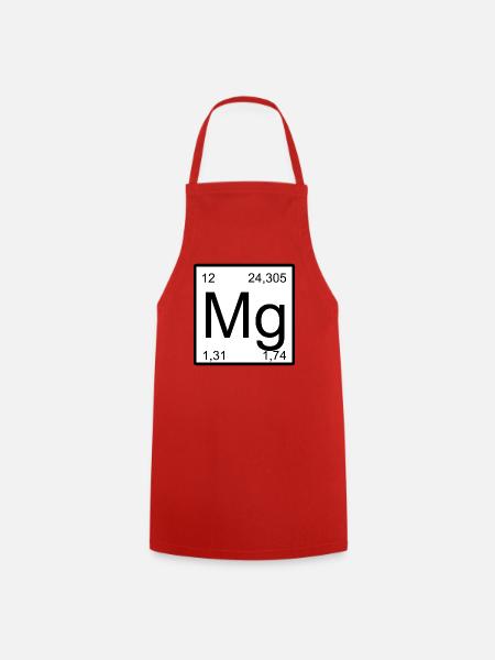 Magnesium Element Design Tee - Kochschürze - Rot
