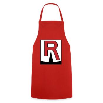 Team Rocket - Cooking Apron - red - Front - AI Model Male 185 dark (185cm)