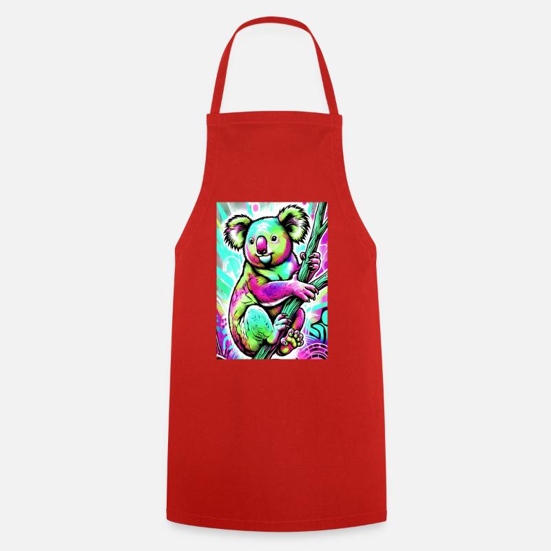 Koala - Tablier de cuisine - rouge