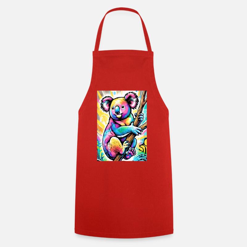 Koala - Tablier de cuisine - rouge