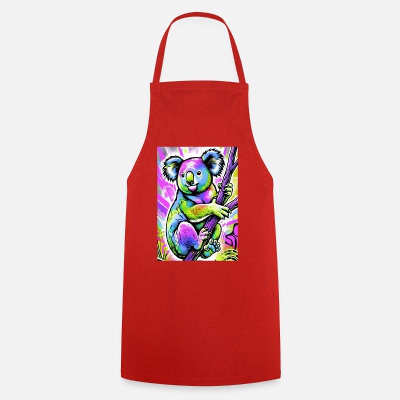 Koala - Tablier de cuisine - rouge