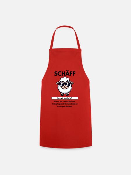Schäff - Kochschürze - Rot