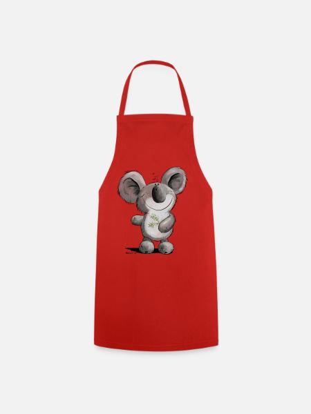 Drolliges Koala Bärchen - Kochschürze - Rot