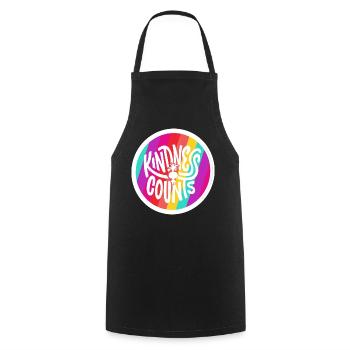 Trolls Kindness Counts Rainbow - Cooking Apron - black - Front - AI Model Male 185 dark (185cm)