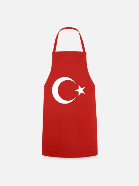 Turquie - Tablier de cuisine - rouge