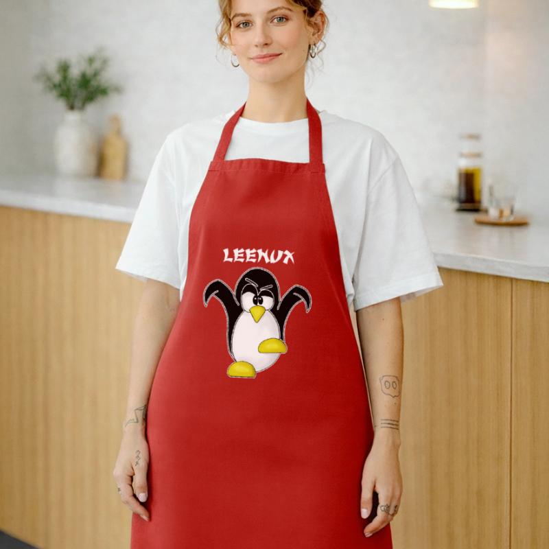 Linux Computer Nerd Geek Computer Science Admin Gift Cooking Apron