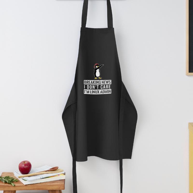 IT nerd Linux Linux penguin geek software engineer Cooking Apron