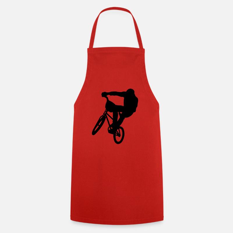 bmx sport - Cooking Apron - red