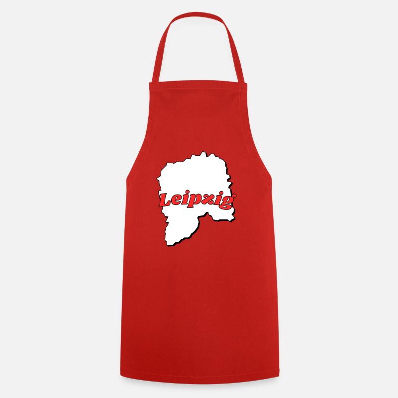 Leipzig - Kochschürze - Rot