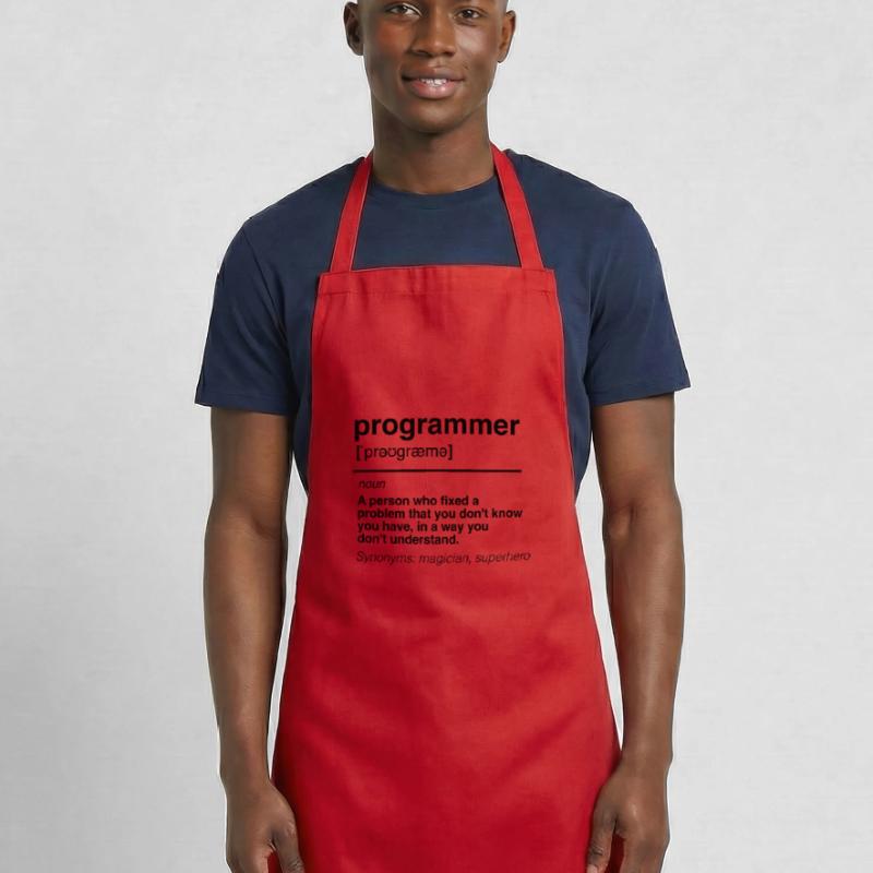 Funny software developer engineer programmer Cooking Apron