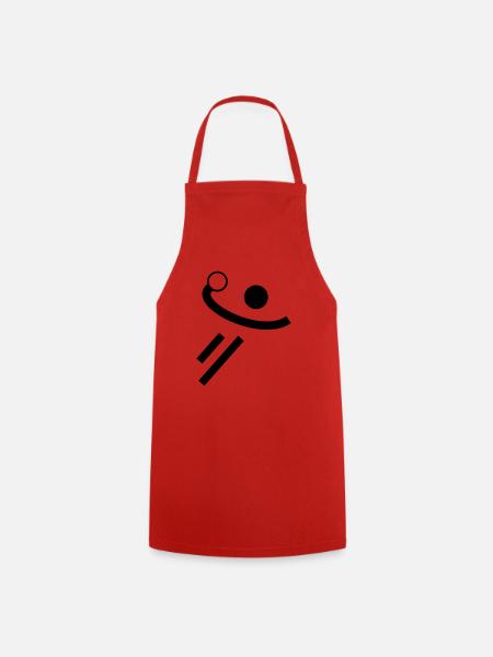 Handball - Tablier de cuisine - rouge