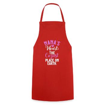 Cadeaux Nana - Tablier de cuisine - rouge - Devant - AI Model Male 185 dark (185cm)