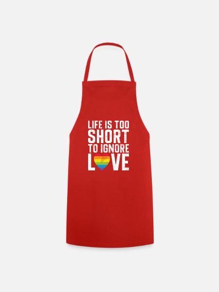 Lesbian Gifts - Kochschürze - Rot