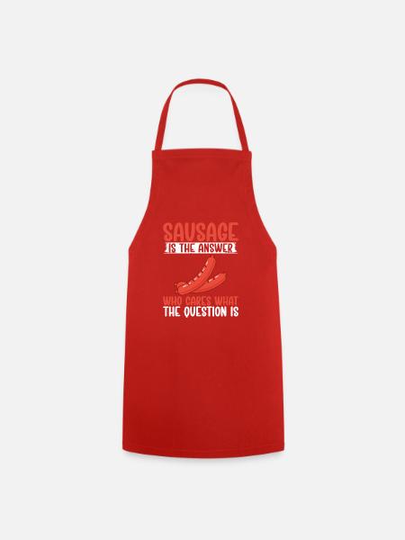 Sausage Lover - Kochschürze - Rot