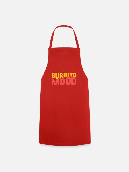 Burrito Gift - Kochschürze - Rot