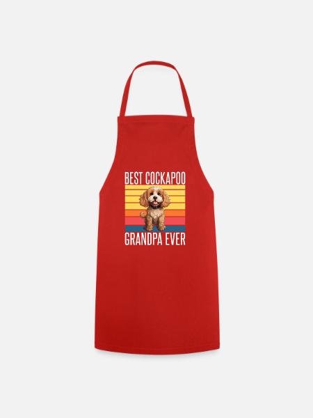 Cockapoo Gifts - Kochschürze - Rot