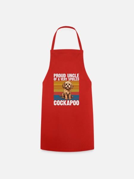 Cockapoo Gifts - Kochschürze - Rot