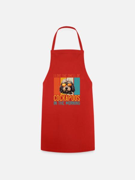 Cockapoo Gifts - Kochschürze - Rot