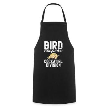 Cadeaux de calopsitte - Tablier de cuisine - noir - Devant - AI Model Male 185 dark (185cm)