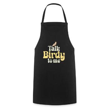 Cadeaux de calopsitte - Tablier de cuisine - noir - Devant - AI Model Male 185 dark (185cm)