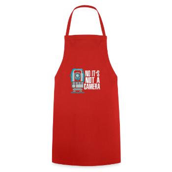 Géomètre géomètres géomètres - Tablier de cuisine - rouge - Devant - AI Model Male 185 dark (185cm)