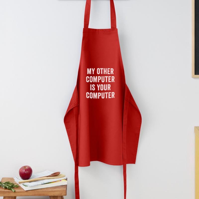 Il mio altro computer è il tuo computer Grembiule da cucina