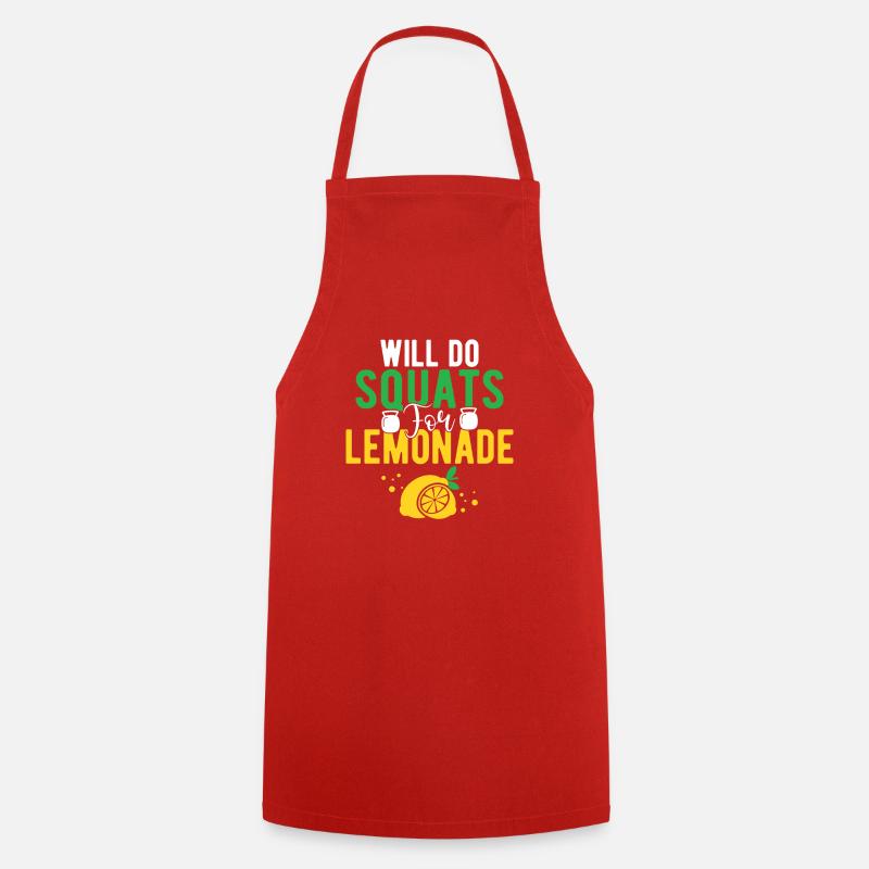 Limonade Geschenkideen - Kochschürze - Rot
