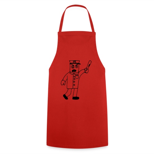 Angry Police Officer - Cooking Apron