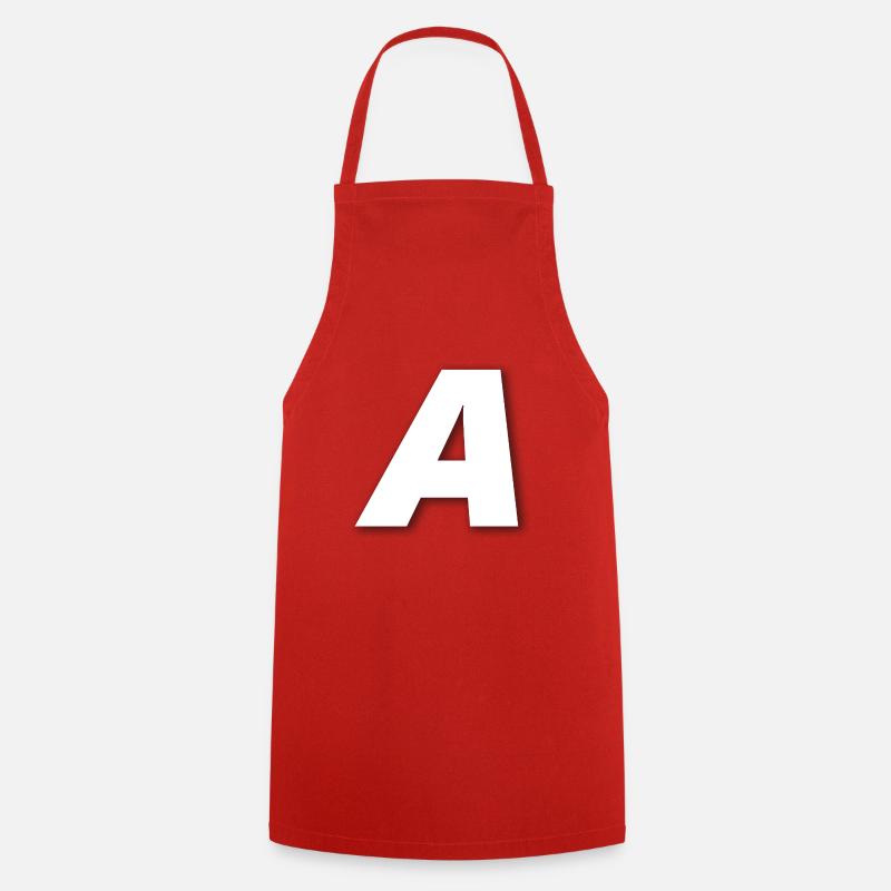 A - Cooking Apron - red