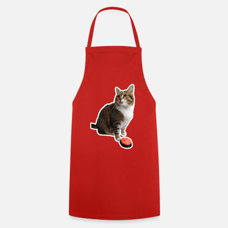 Missty je t'aime sans écriture - Tablier de cuisine - rouge