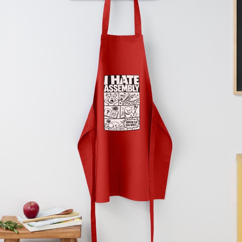 Je déteste les instructions d’assemblage Tablier de cuisine