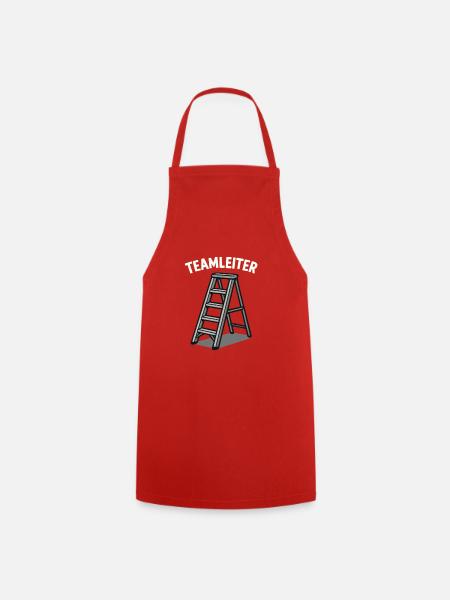 Teamleiter Geschenke - Kochschürze - Rot