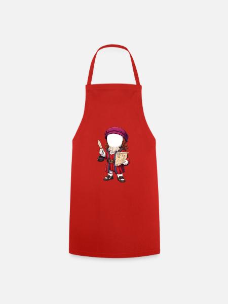 Gigi davinci - Cooking Apron - red