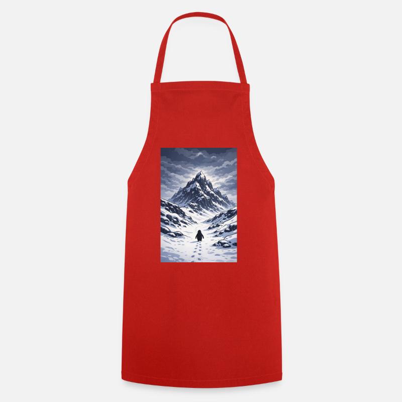 But why Penguin - Cooking Apron - red