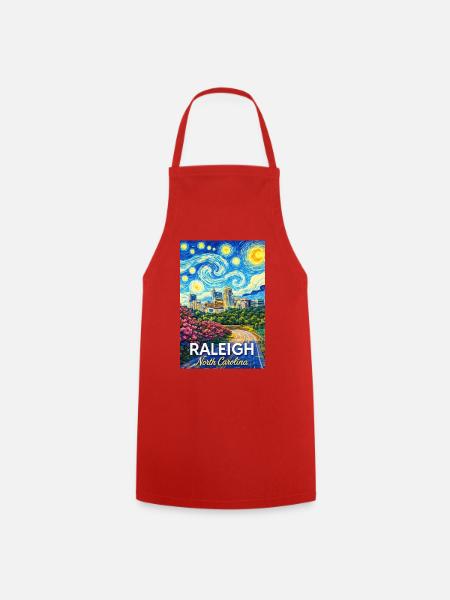 Raleigh North Carolina - Kochschürze - Rot